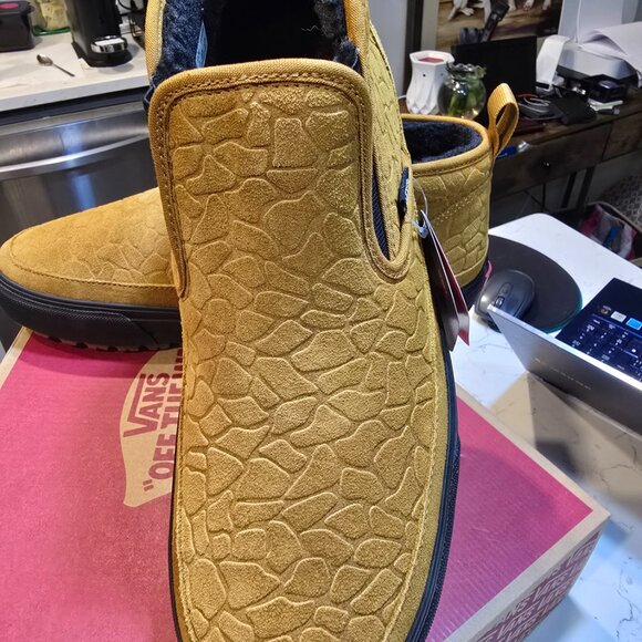 Vans Giraffe Mid Slip MTE-1 Shoes Brown / Black Mens Size 9 NEW VN0A5KQSY49 - Picture 2 of 12